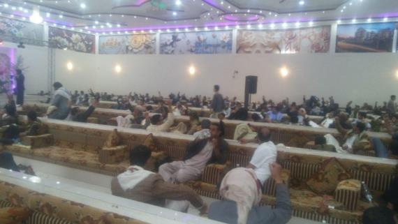 أبناء مأرب ينظمون فعالية تأبينية للرئيس الشهيد صالح الصماد