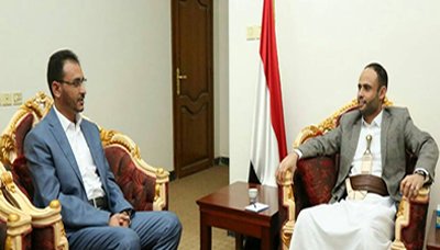 الرئيس المشاط يلتقي رئيس جهاز الأمن القومي