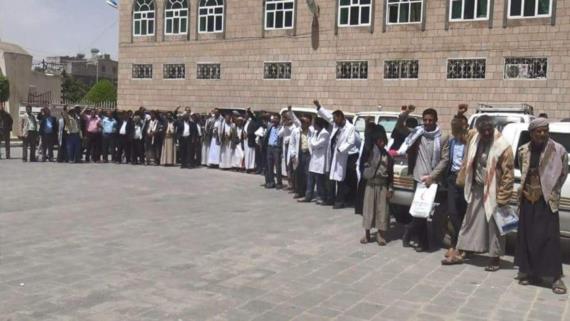 القطاع الصحي بذمار يدشن الحملة الشعبية لدعم القوة الصاروخية.