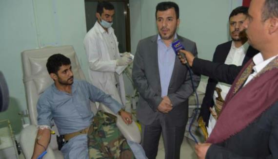 وزير الصحة يدشن فعالية اليوم العالمي للمتبرعين بالدم والمركز يوجه نداء للمواطنين للتبرع