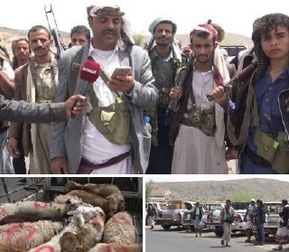 قافلة غذائية لأبناء مدينة البيضاء دعماً للمرابطين في جبهات العزة والكرامة