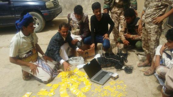 بالصور .. ضبط خلية لتهريب مكالمات دولية بمحافظة البيضاء