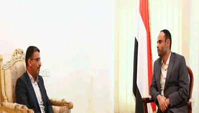 الرئيس المشاط يلتقي وزير الاتصالات وتقنية المعلومات