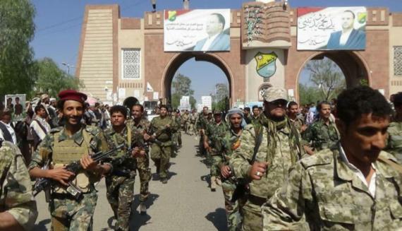 أبناء مديريتي معين والثورة بأمانة العاصمة ينظمون وقفات مسلحة تنديدا بالعدوان ورفدا للجبهات (صور)