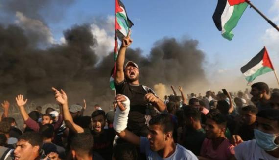 غـزة تُشيع جثامين 7 شهداء ارتقوا بعد ان سطروا ملحمة بطولية بالأمس