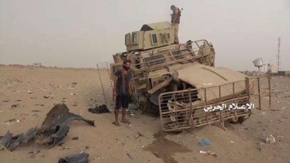 الإعلام الحربي يوزع مشاهد لخسائر الغزاة شمال الدريهمي بالساحل الغربي (صور)
