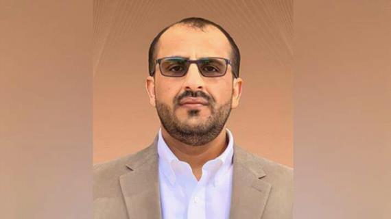 الناطق الرسمي لأنصار الله يدين العدوان الإسرائيلي على سوريا