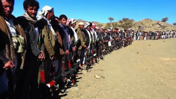 حراك قبلي واسع بصعدة استنكاراً لاستمرار العدوان والحصار