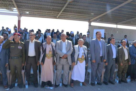مؤسسة يمن ثبات التنموية تدشن المرحلة الثانية من حملة الوفاء لـ الرئيس الشهيد صالح الصماد(صور)
