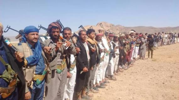 قبائل بلاد الروس تعلن النفير العام والبراءة من المنافقين (صور)