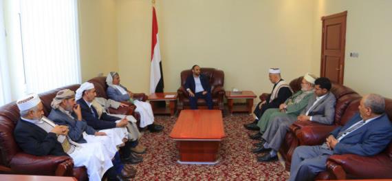 الرئيس المشاط يلتقي رئيس وأعضاء مجلس القضاء الأعلى