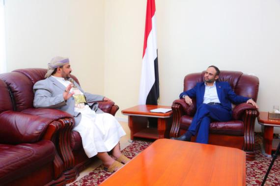 الرئيس المشاط يلتقي رئيس الهيئة العامة للزكاة