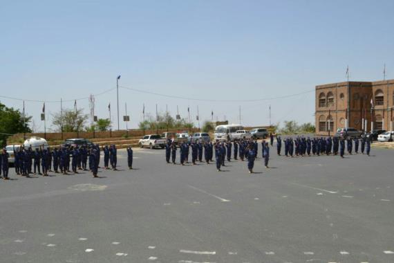تخرج دفعة أمنية من منتسبي النجدة بالمحويت