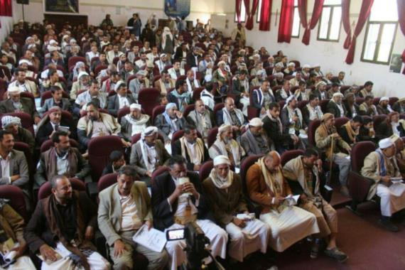 لقاء موسع للعلماء وأئمة المساجد ومدراء فروع مكتب الأوقاف بمديريات ذمار