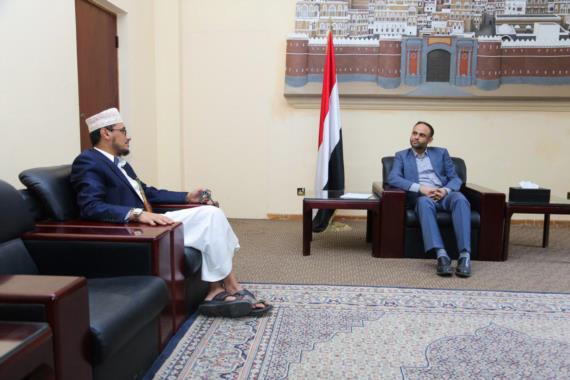 الرئيس المشاط يلتقي عضو الهيئة العليا لاتحاد حزب الرشاد اليمني.