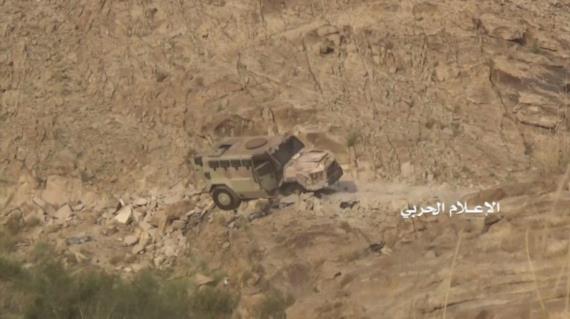 كسر زحفين لمرتزقة الجيش السعودي في محور عسير