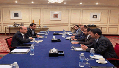 رئيس الوفد الوطني يلتقي نائب المبعوث الأممي إلى اليمن
