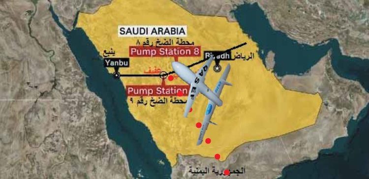 سماء المملكة تمطر مسيرات وباليستيات يمنية