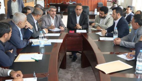 اجتماع لمجلس إدارة الهيئة الوطنية للشؤون الإنسانية بصنعاء