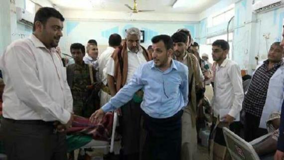 وزير الصحة يتفقد مركز الرئيس الصماد للغسيل الكلوي بالحديدة