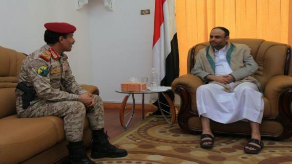 الرئيس المشاط يناقش مع وزير الدفاع الخطط المستقبلية لمواجهة الغزاة ومرتزقتهم