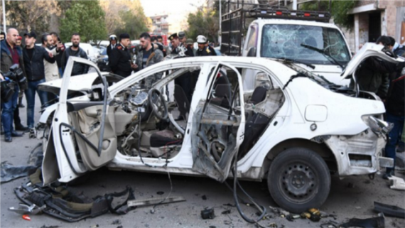 انفجار عبوة ناسفة بسيارة مدنية في جرمانا بريف دمشق