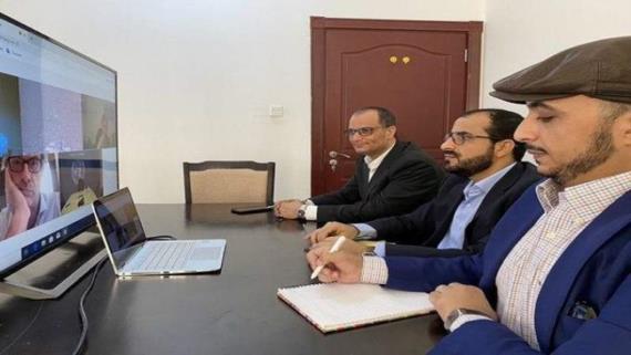 رئيس الوفد الوطني يناقش مع سفراء الدول دائمة العضوية القضايا السياسية والإنسانية في اليمن
