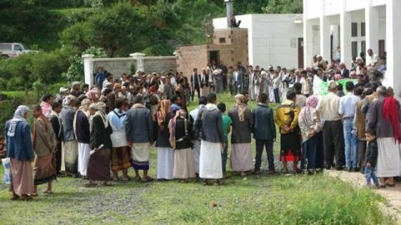 لقاء موسع في إب رفدا للجبهات وتنديدا بجريمة آل سبيعيان
