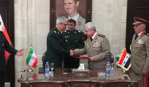 ايران وسوريا توقعان اتفاقية شاملة للتعاون العسكري والأمني