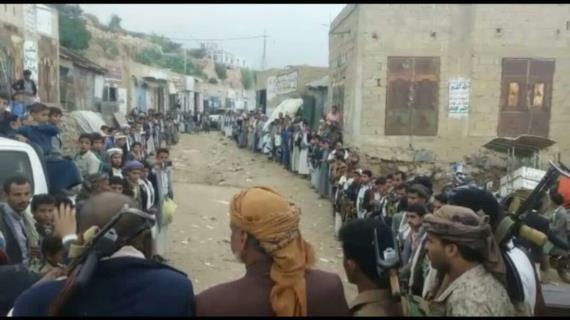 قبائل سعدان بحجة تعلن النفير العام لمواجهة العدوان ومرتزقته