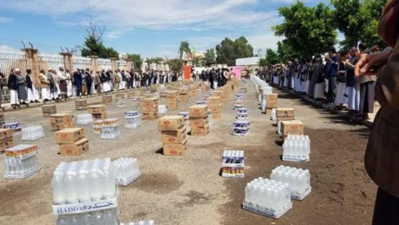 قافلة عيدية من آل شرف الدين لأبطال الجيش واللجان الشعبية
