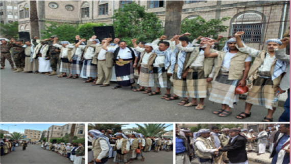 استقبال رسمي وشعبي بمحافظة إب لثمانية من الأسرى المحررين