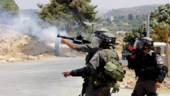 إصابة عشرات الفلسطينيين خلال اقتحام قوات العدو مدينة جنين