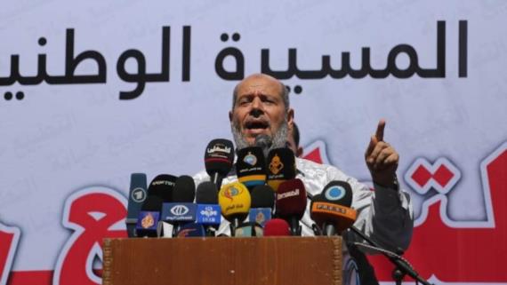 القيادي في حماس خليل الحية: لا نخشى التهديد وأيادينا على الزناد والقصف سيقابله القصف