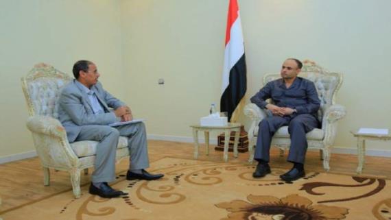 الرئيس المشاط يلتقي وزير الإعلام ويشيد بدور الإعلام في مواجهة العدوان