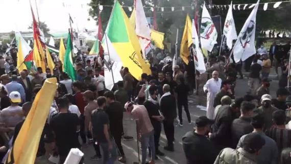 مسيرة حاشدة في بغداد احياء ليوم القدس العالمي