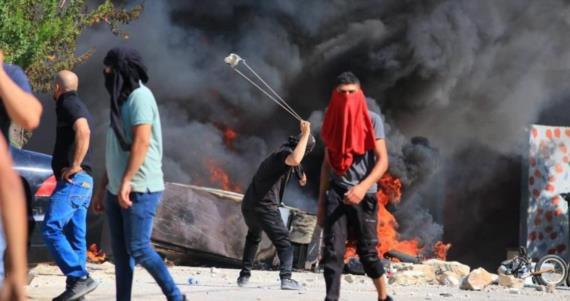 اندلاع مواجهات مع العدو الإسرائيلي في قلقيلية