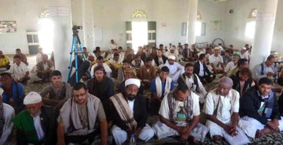 علماء ووجهاء مديرية الزهرة بالحديدة يؤكدون على تعزيز الوعي ورفد الجبهات