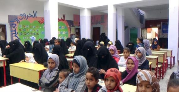 الهيئة النسائية في حجة تُحيي ذكرى جمعة رجب وتندد بإحراق المصحف الشريف