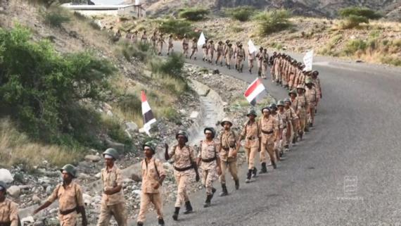 مسير عسكري لـ ” ألف ” مقاتل من قوات الاحتياط والتدخل المركزي لأكثر من 100 كم