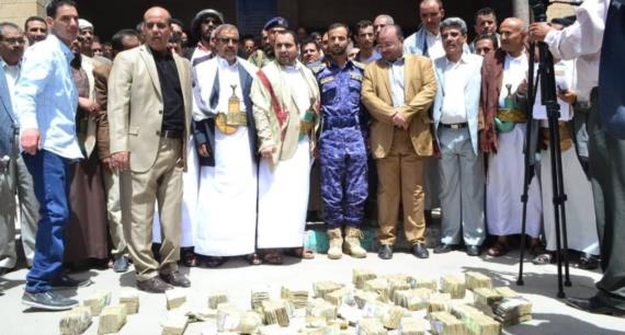 هيئة الأراضي والمساحة تدعم المرابطين في الجبهات بمبلغ 24.4 مليون ريال