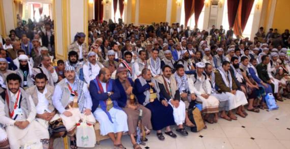 حفل رسمي وشعبي بصنعاء ابتهاجاً بالأسرى المحررين من سجون العدوان