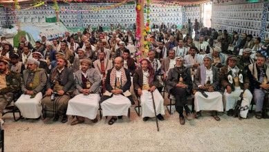 فعالية في جبل الشرق بذمار إحياءً لذكرى سنوية شهيد القرآن