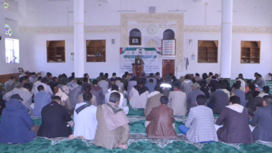 قطاعات النقل والأشغال والزراعة بصنعاء الجديدة تُحيي سنوية شهيد القرآن