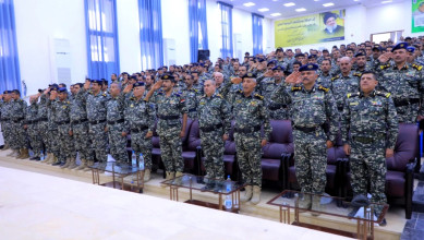 فعالية خطابية لشرطة المنشآت إحياءً للذكرى السنوية لشهيد القرآن