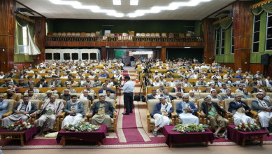 هيئتا الزكاة والأوقاف والإرشاد تُحييان ذكرى رحيل العلامة السيد بدرالدين الحوثي