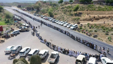 قبائل الشغادرة بحجة تؤكد الجهوزية لإنهاء العدوان والحصار