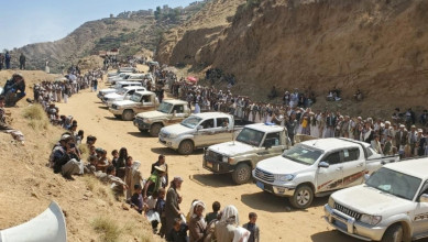 قبائل كحلان الشرف والمفتاح بحجة تؤكد الجهوزية لإنهاء العدوان والحصار