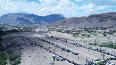 قبائل مديرية ضوران آنس بذمار تعلن النكف لرفد الجبهات وتستنكر جرائم العدو السعودي