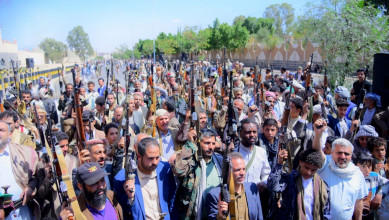أبناء شعوب بالأمانة يعلنون الجهوزية والنفير لمواجهة تصعيد العدو السعودي